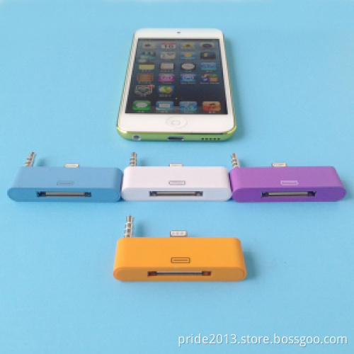 30 Pin to 8 Pin Audio Adaptor for iPhone5